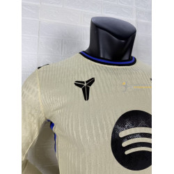 Camiseta Fútbol Barcelona Segunda Equipación Versión Jugador Manga Larga 2025-2026