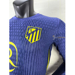 Camiseta Fútbol Atlético de Madrid Primera Equipación Versión Jugador Manga Larga 2025-2026