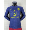 Camiseta Fútbol Atlético de Madrid Primera Equipación Versión Jugador Manga Larga 2025-2026