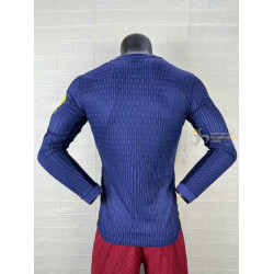 Camiseta Fútbol Atlético de Madrid Primera Equipación Versión Jugador Manga Larga 2025-2026