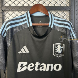 Camiseta Fútbol Aston Villa Segunda Equipación 2025-2026