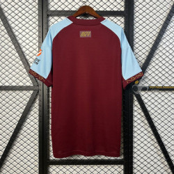 Camiseta Fútbol Aston Villa Primera Equipación 2025-2026