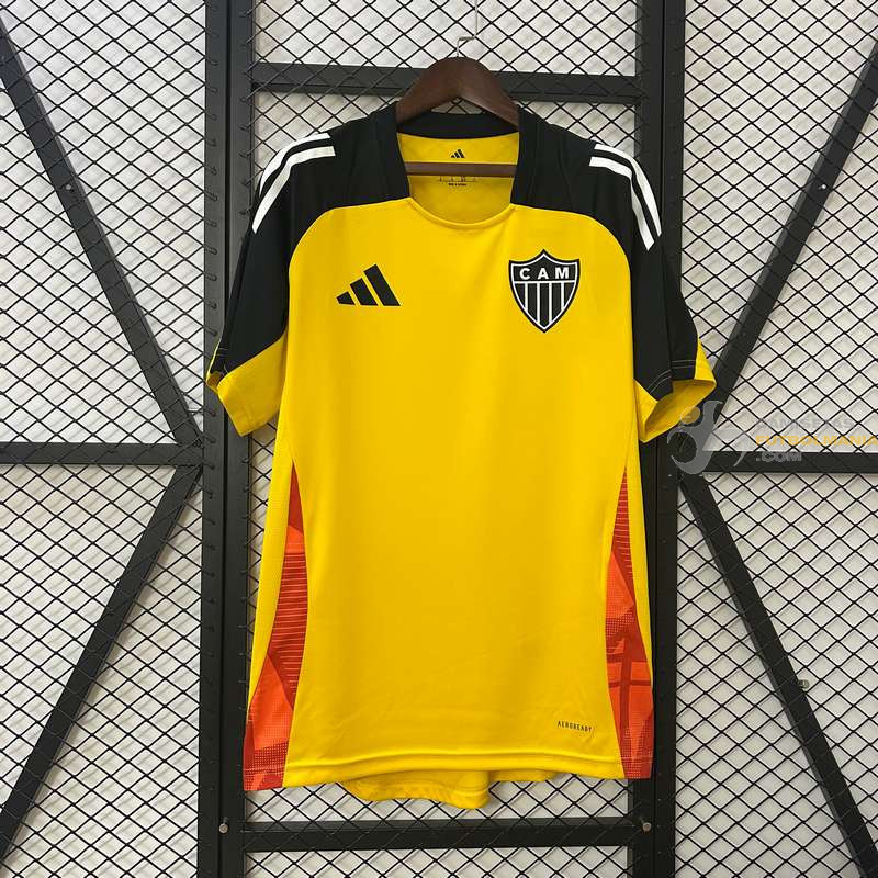 Camiseta Fútbol Atlético Mineiro Entrenamiento Amarilla 2025-2026