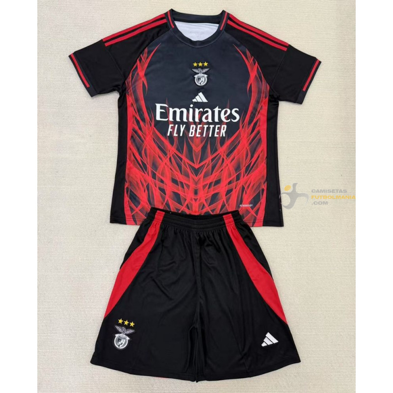 Camiseta y Pantalón Fútbol Niños Benfica Edición Especial 2025-2026