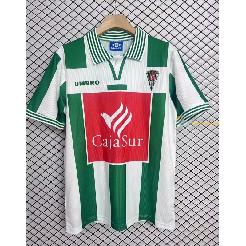 Camiseta Fútbol Córdoba Primera Equipación Retro Clásica 1998-1999