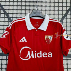 Camiseta Fútbol Sevilla Segunda Equipación 2025-2026