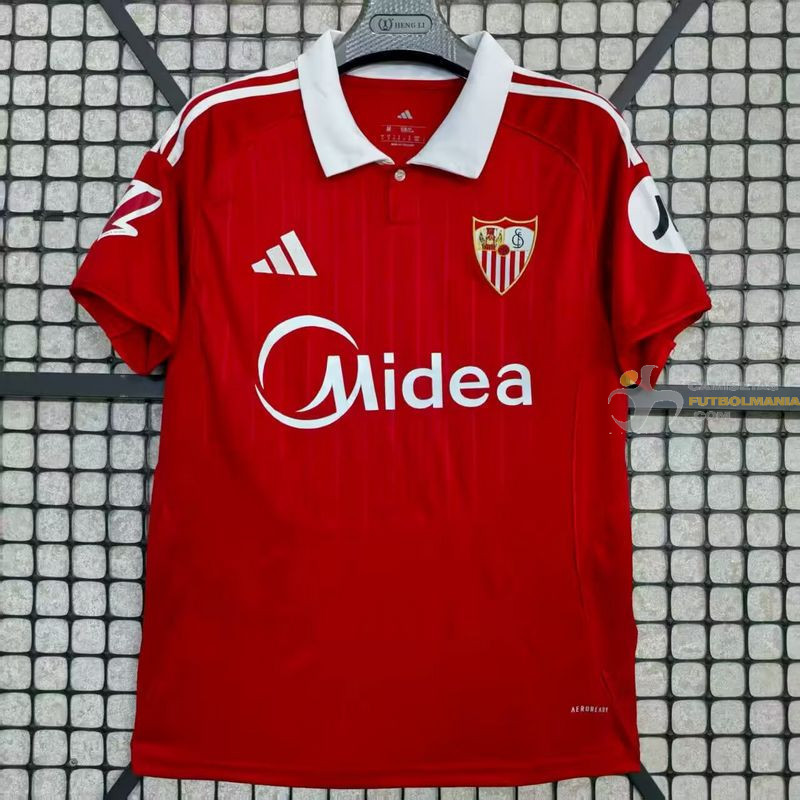 Camiseta Fútbol Sevilla Segunda Equipación 2025-2026