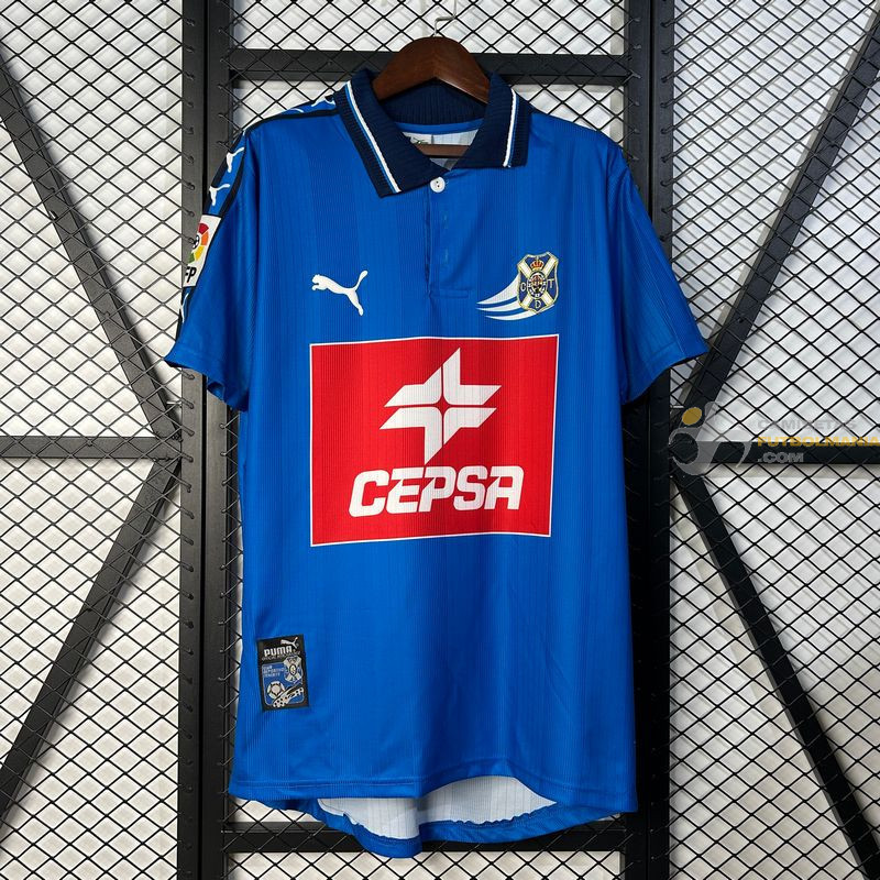 Camiseta Fútbol Tenerife Segunda Equipación Retro Clásica 1998-1999