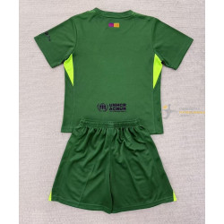 Camiseta Fútbol Barcelona Portero Primera Equipación Verde 2025-2026