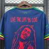 Camiseta Fútbol Ajax Edición Especial Bob Marley Azul Oscuro 2025-2026