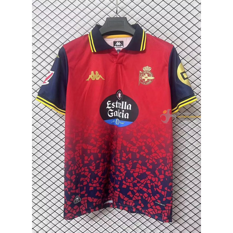 Camiseta Fútbol Deportivo de la Coruña Segunda Equipación 2025-2026