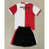 Camiseta y Pantalón Fútbol Niños Feyenoord Primera Equipación 2025-2026