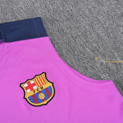 Camiseta Fútbol Sin Mangas Barcelona Entrenamiento Rosa 2025-2026