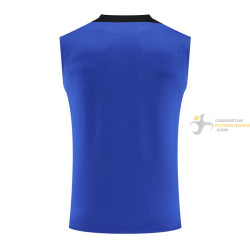 Camiseta Fútbol Sin Mangas Barcelona Entrenamiento Azul 2025-2026