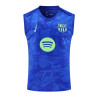 Camiseta Fútbol Sin Mangas Barcelona Entrenamiento Azul Z 2025-2026