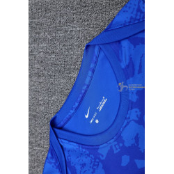 Camiseta Sin Mangas y Pantalón Barcelona Entrenamiento Azul Z 2025-2026