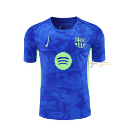 Camiseta Fútbol Barcelona Entrenamiento Azul Z 2025-2026