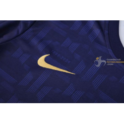 Camiseta y Pantalón Barcelona Entrenamiento Azul Oscuro 2025-2026