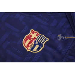 Camiseta y Pantalón Barcelona Entrenamiento Azul Oscuro 2025-2026