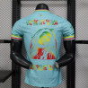 Camiseta Fútbol Ajax Edición Especial Bob Marley Azul Claro Versión Jugador 2025-2026