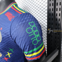 Camiseta Fútbol Ajax Edición Especial Bob Marley Azul Versión Jugador 2025-2026