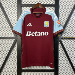 Camiseta Fútbol Aston Villa Primera Equipación Edición Ozzy 9 Black Sabbath 2025-2026