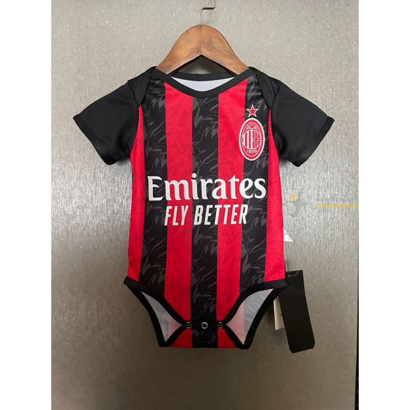 Body Bebé AC Milan Primera Equipación 2025-2026
