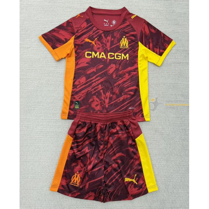 Camiseta Fútbol Olympique de Marsella Portero Primera Equipación 2025-2026