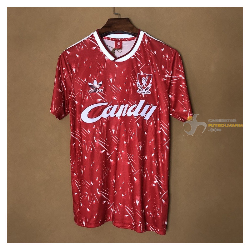 Camiseta Liverpool Retro Clásica 1989