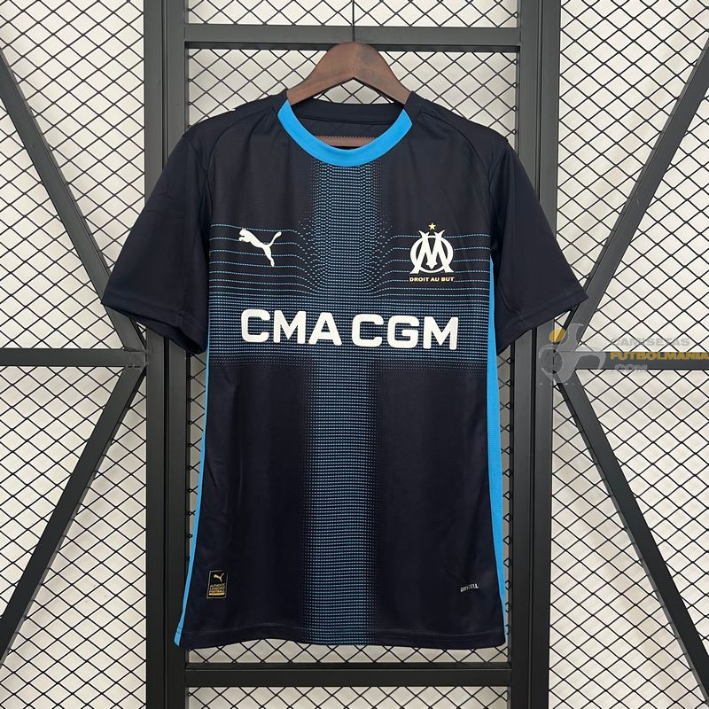 Camiseta Fútbol Olympique de Marsella Segunda Equipación 2025-2026