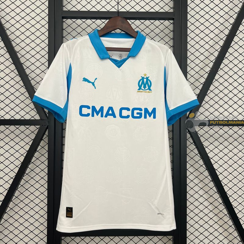 Camiseta Fútbol Olympique de Marsella Primera Equipación 2025-2026