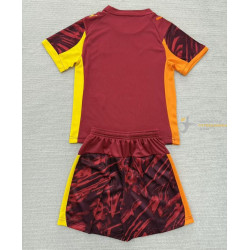 Camiseta y Pantalón Fútbol Niños Olympique de Marsella Portero Primera Equipación 2025-2026