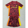 Camiseta y Pantalón Fútbol Niños Olympique de Marsella Portero Primera Equipación 2025-2026