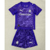 Camiseta y Pantalón Fútbol Niños Olympique de Marsella Portero Segunda Equipación 2025-2026