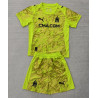 Camiseta y Pantalón Fútbol Niños Olympique de Marsella Portero Tercera Equipación 2025-2026