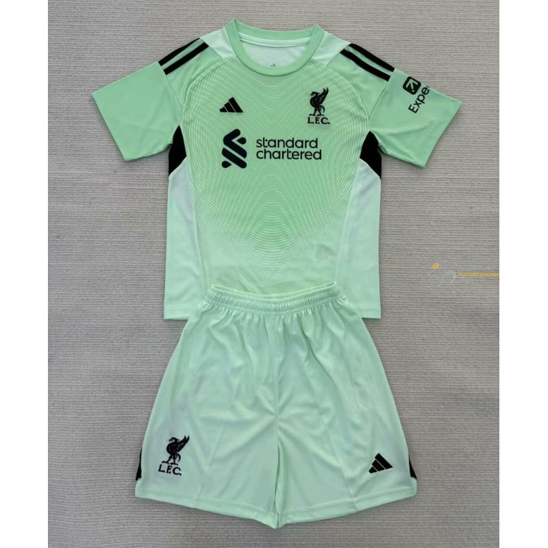 Camiseta Fútbol Liverpool Portero Primera Equipación 2025-2026