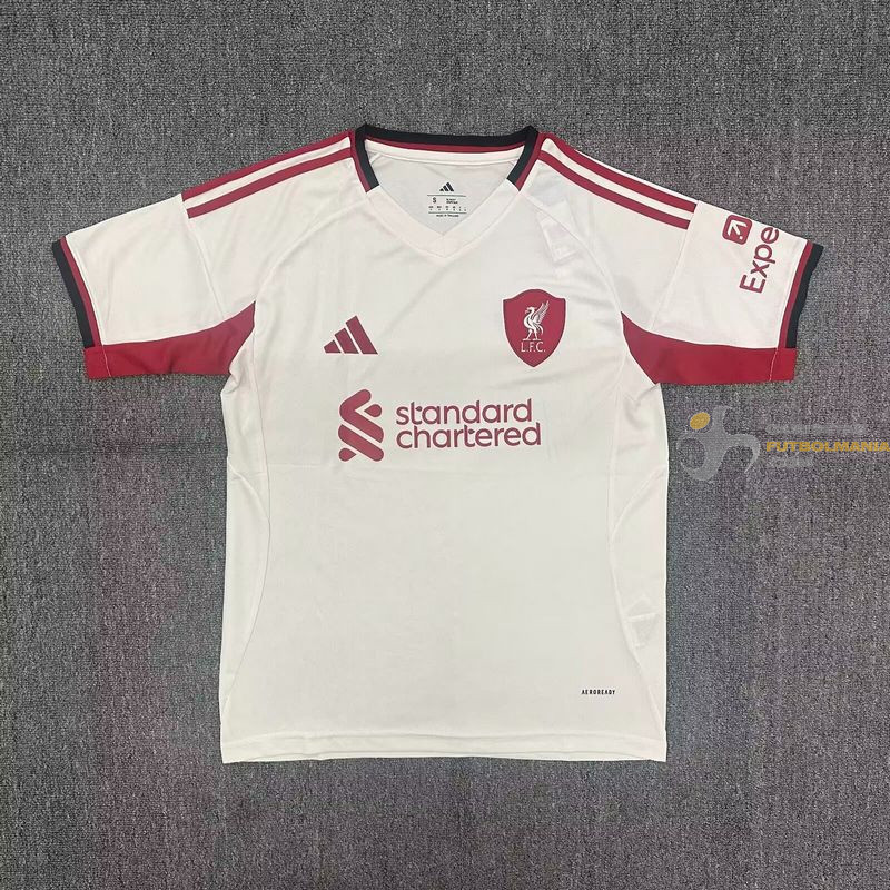 Camiseta Fútbol Liverpool Segunda Equipación 2025-2026