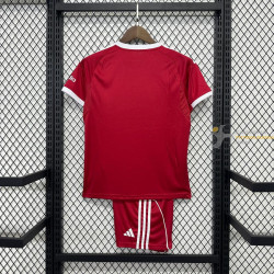 Camiseta y Pantalón Fútbol Niños Liverpool Primera Equipación 2025-2026