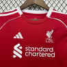 Camiseta y Pantalón Fútbol Niños Liverpool Primera Equipación 2025-2026