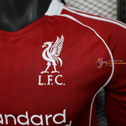 Camiseta Fútbol Liverpool Primera Equipación Versión Jugador Manga Larga 2025-2026