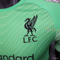 Camiseta Fútbol Liverpool Portero Primera Equipación Versión Jugador 2025-2026
