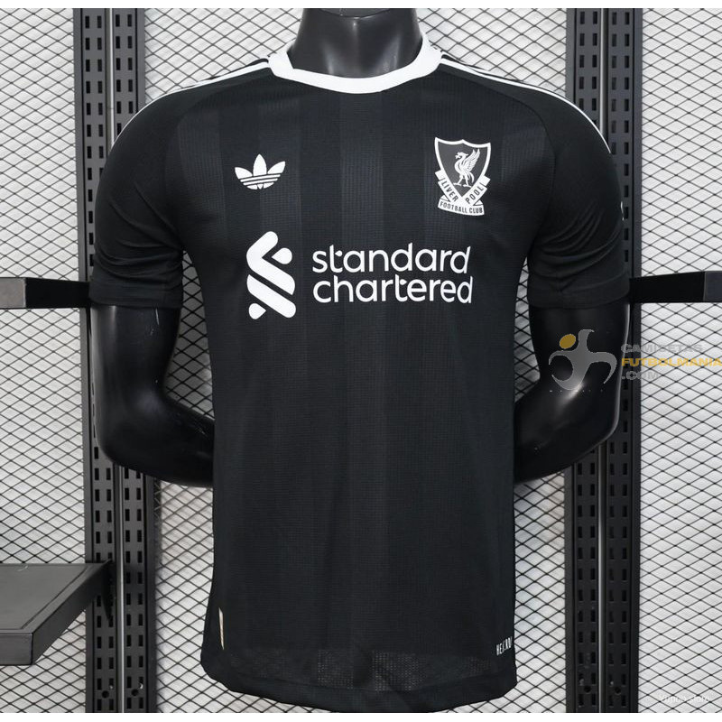 Camiseta Fútbol Liverpool Portero Cuarta Equipación Versión Jugador 2025-2026
