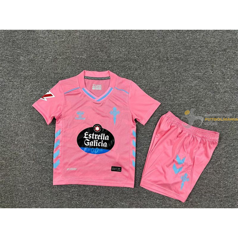 Camiseta y Pantalón Niños Celta de Vigo Tercera Equipación 2025-2026