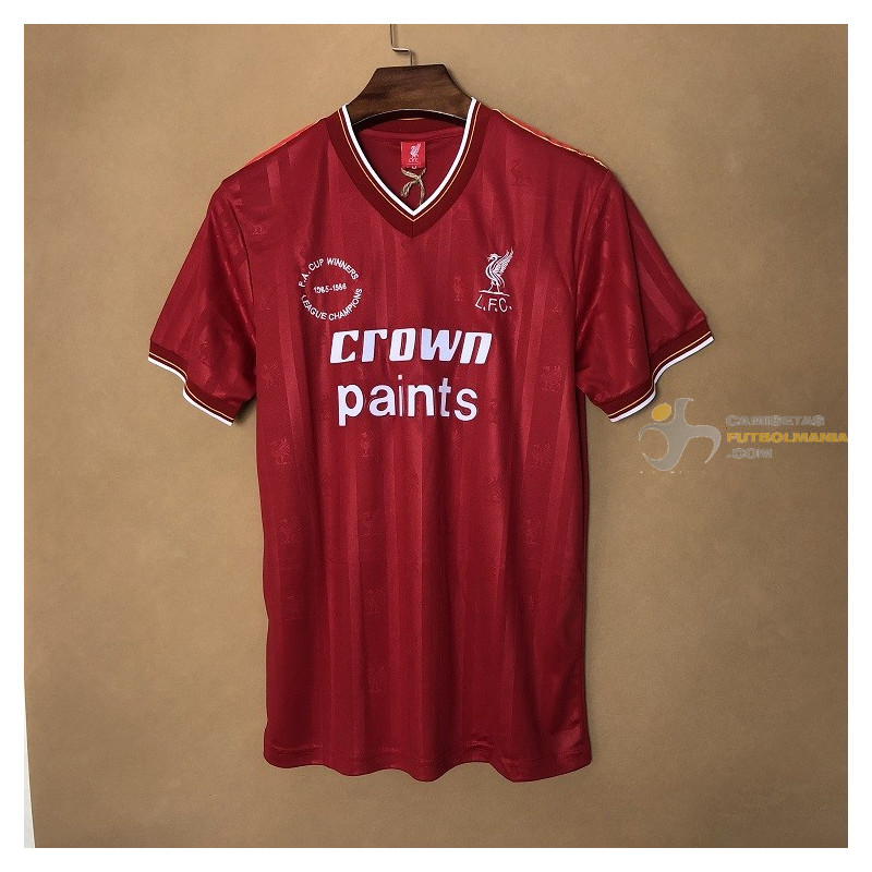 Camiseta Liverpool Retro Clásica 1985-1986
