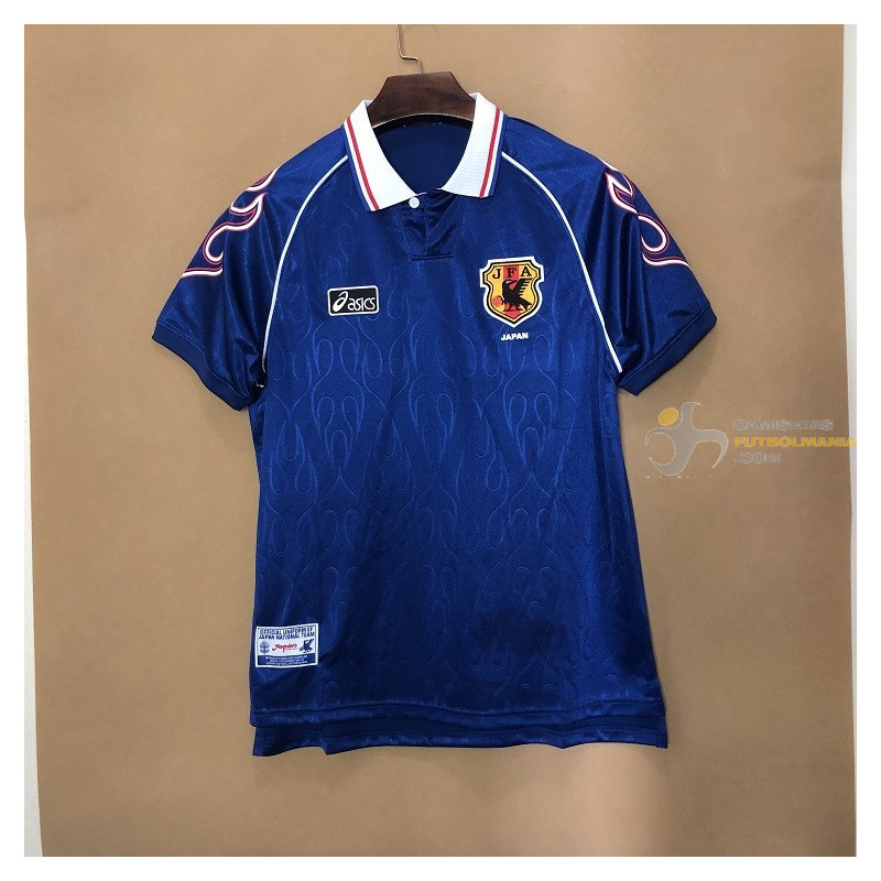 sabiduría Extensamente Gallo Camiseta Japon Retro Clásica Copa del Mundo 1998 vintage jersey