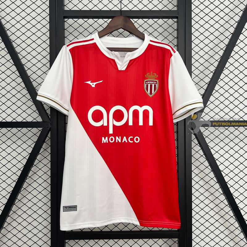 Camiseta Fútbol Monaco Primera Equipación 2025-2026