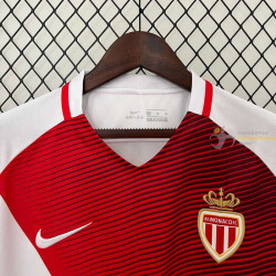 Camiseta Fútbol Monaco Primera Equipación Retro Clásica 2016-2017