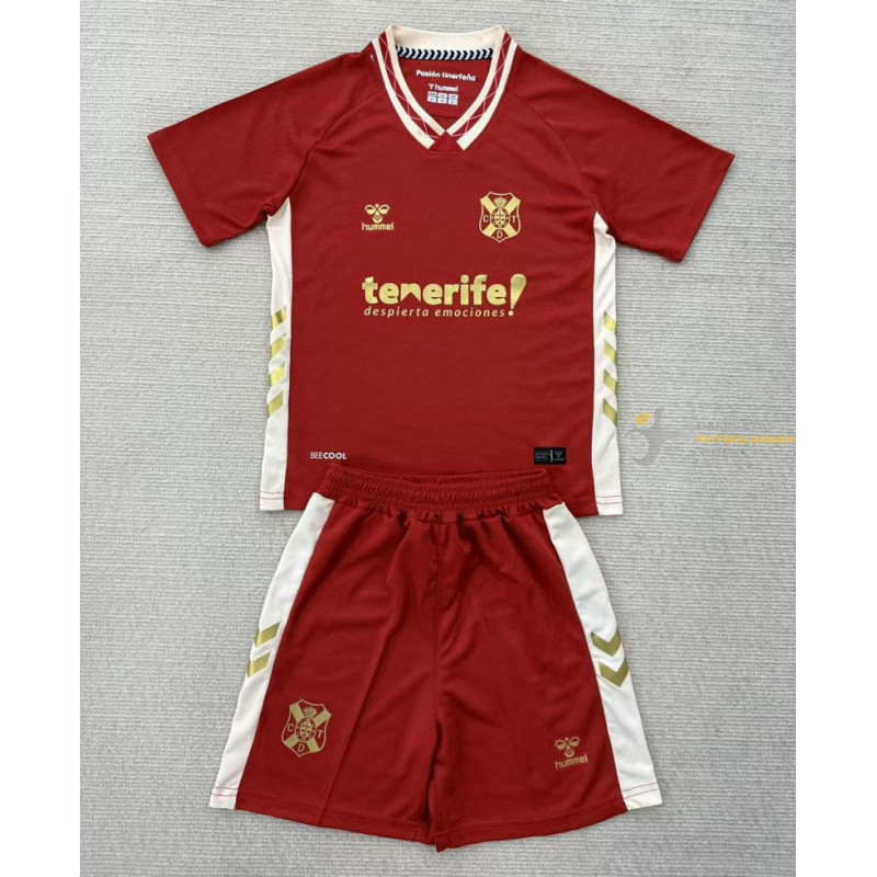 Camiseta y Pantalón Niños Tenerife Segunda Equipación 2025-2026