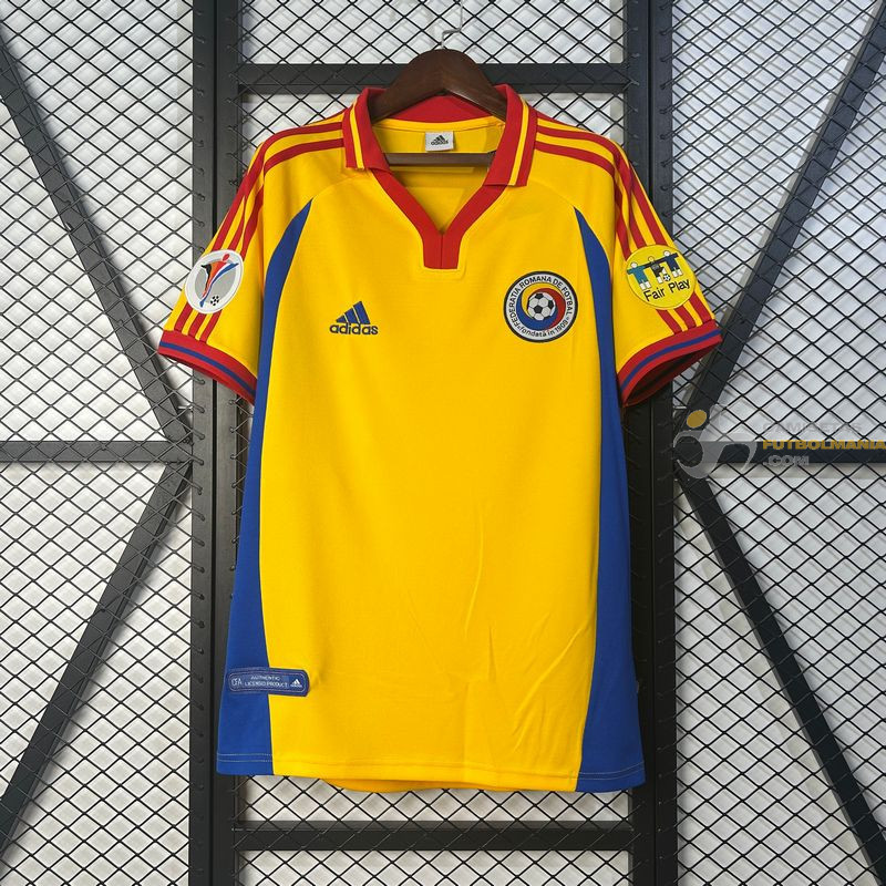 Camiseta Rumania Retro Clásica 2000