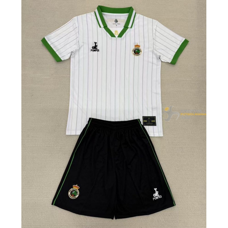 Camiseta y Pantalón Niños Racing de Santander Aniversario 2024-2025